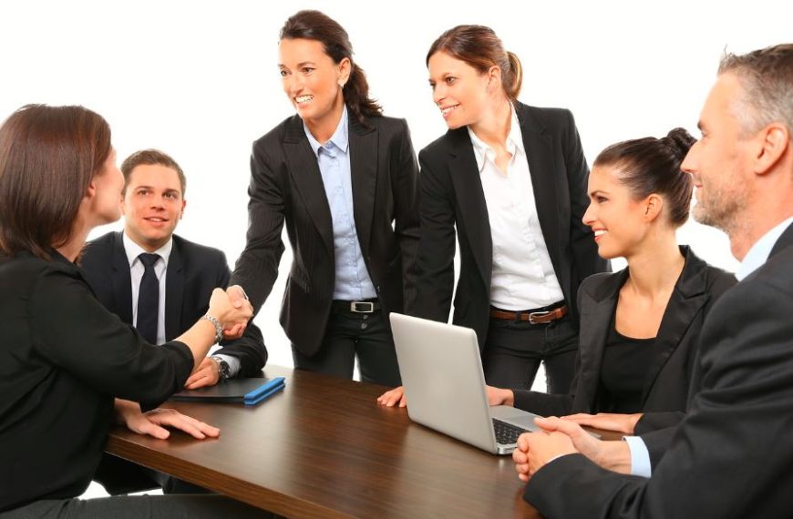 industrial sales meeting