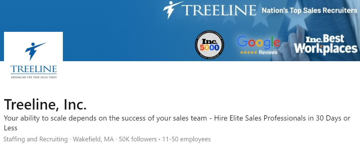 treeline inc sales manager recruiters